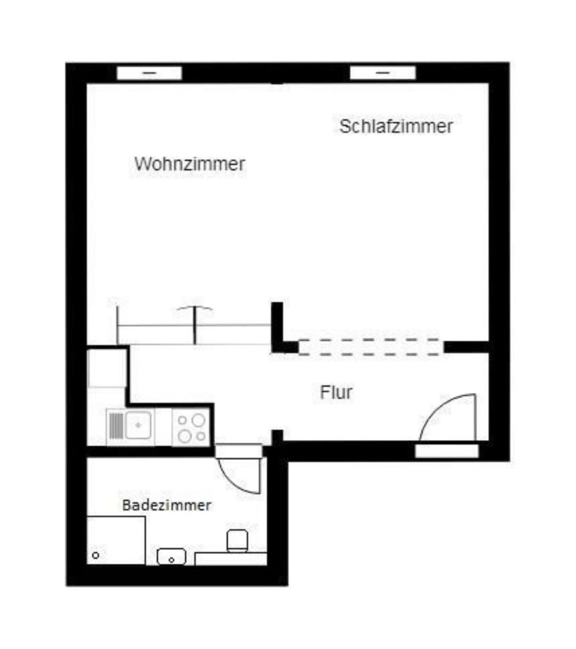 Apartment N50 Im Herzen Der Erfurter Altstadt Exterior foto